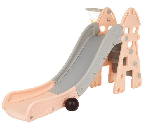 Горка-комплекс Pituso Замок L-DT02 бежевый серый