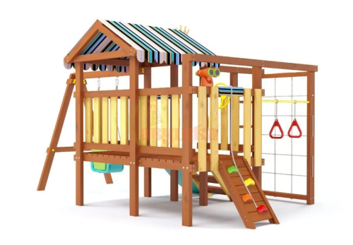 Детская спортивная площадка для дачи Савушка Baby Play 11 (Priority)