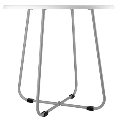 Стол журнальный BeautyStyle 14 белый металлик 