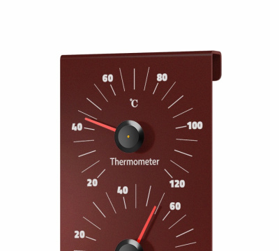 Термогигрометр EVEREST алюминий DARK BROWN (TG-30)