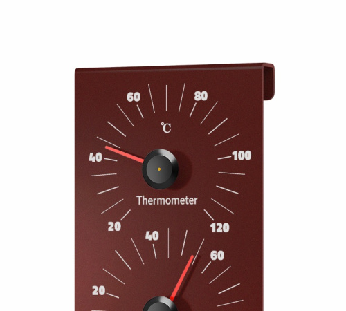 Термогигрометр EVEREST алюминий DARK BROWN (TG-30)