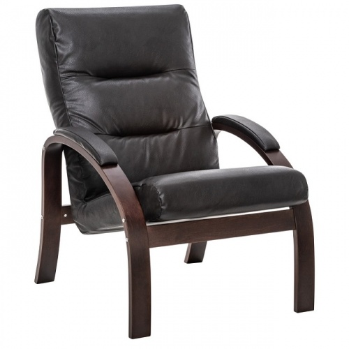 Кресло Leset Лион орех текстура Dundi 108 