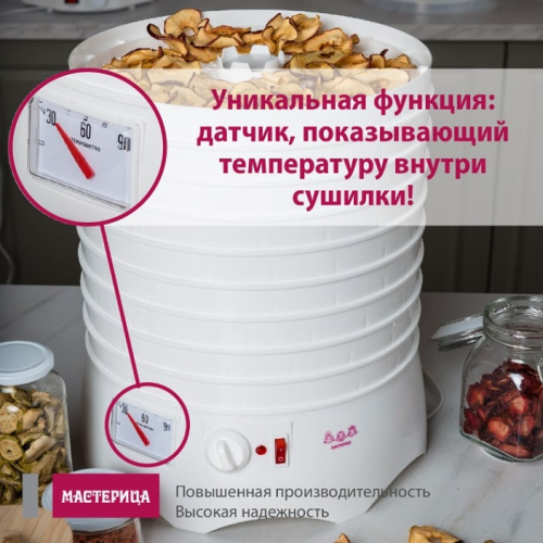 Сушилка для овощей и фруктов Мастерица EFD-0602VM