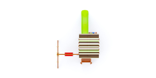 Детская площадка для дачи Савушка TooSun 15 салатовый 