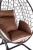 Подвесное кресло Скай 01 черный подушка зигзаг 