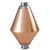 Дистиллятор Абсолют ВИП 7 трубок  (конус, лампа медь, 5 стекол) 60л