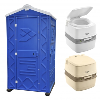 Кабина ЭкоСтайл с биотуалетом Thetford Porta Potti Qube 365