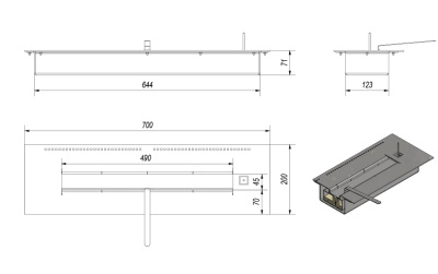 Контейнер для биотоплива 700 AF/SPARK/700