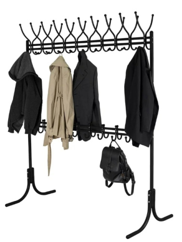 Вешалка напольная М 12М черный 