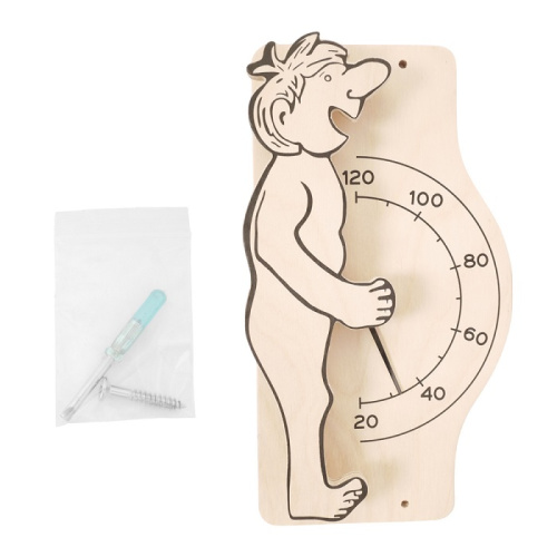 Термометр EVEREST Мужик сосна (TG-34)