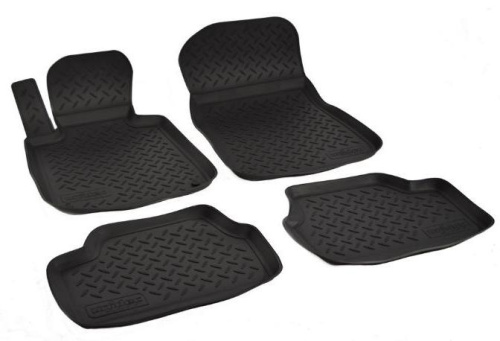 Коврики салона для BMW 1 E87/E81 HB Черные 
