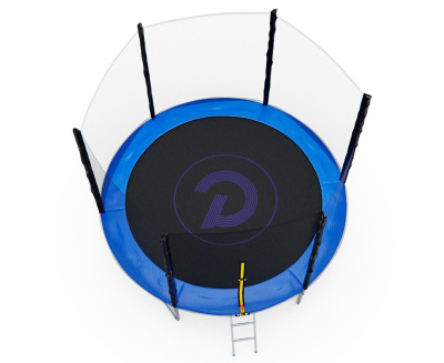 Батут с сеткой DFC PELPO 10ft с лестницей BLUE