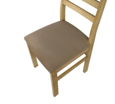 Стул МДК-341 P-43 Микровелюр бежевый Дуб 