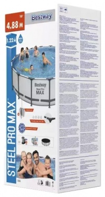 Каркасный бассейн Bestway Steel Pro MAX 5612Z