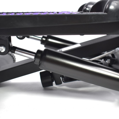 Степпер поворотный с поручнями Calviano 202 фиолетовый