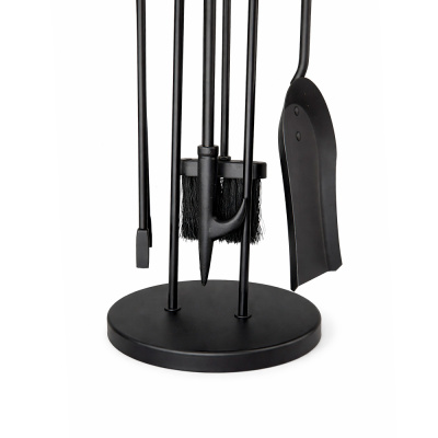 Набор каминный EVEREST K042-SB никель черный