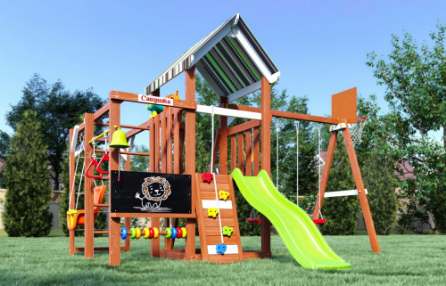 Детская площадка для дачи Савушка TooSun 12 салатовый