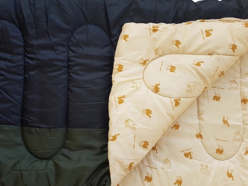 Спальный мешок Balmax (Аляска) Camping Plus series до -15 градусов Khaki р-р L (левая)