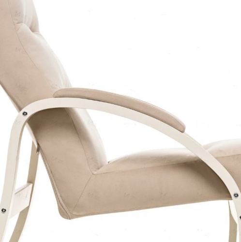 Кресло Leset Лион слоновая кость Velur V18 