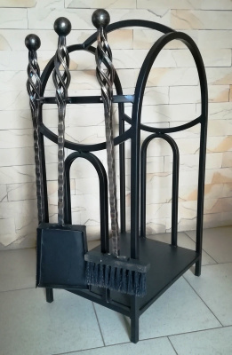 Набор каминный с дровницей АРКА