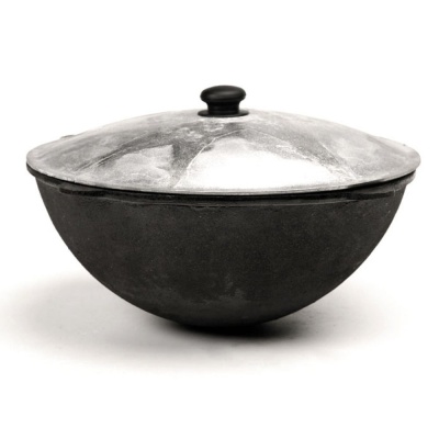 Казан чугунный узбекский круглое дно 6л