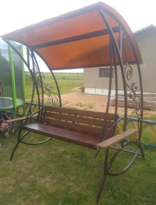 Качели с навесом КЛ8