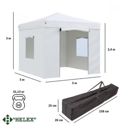 Тент садовый Helex 24320 3x2х3м