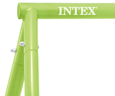 Качели Intex 44120 зеленый голубой