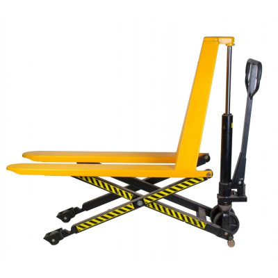 Тележка гидравлическая TOR 1000кг 1150мм HLS1000Q / 1181002 полиуретановые колеса