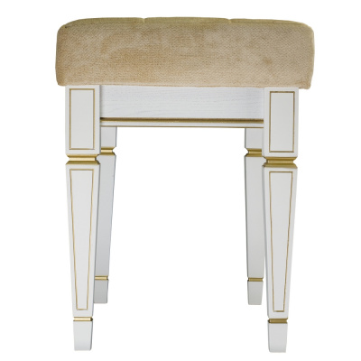 Банкетка Васко В 97Н белый ясень золото 