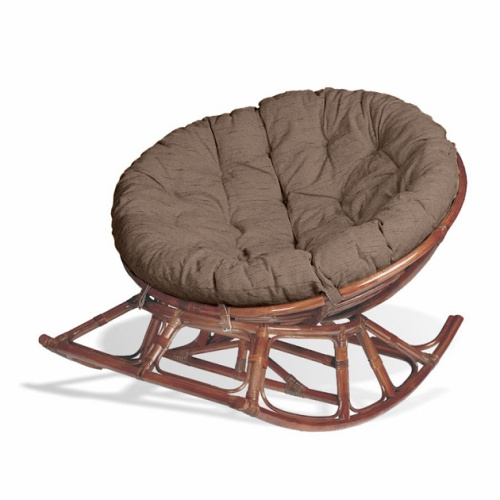 Кресло-качалка PAPASAN МР 23/01D подушка коричневый 