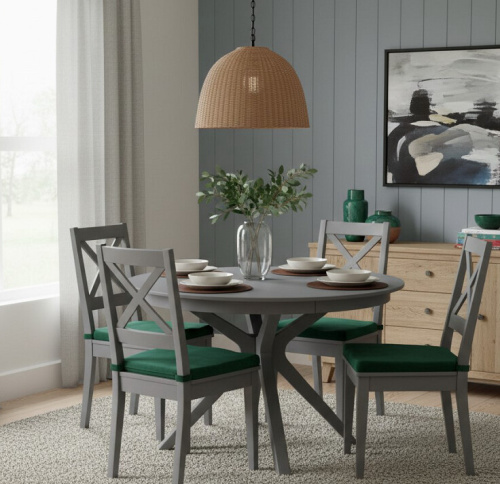 Стол Гермес серый 