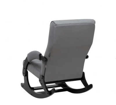 Кресло-качалка Leset Хилл с подножкой венге Velur V32