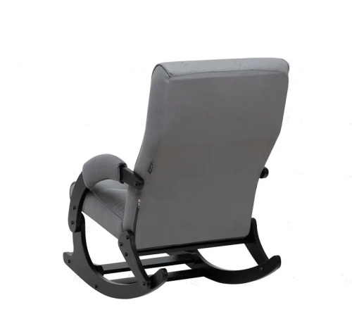 Кресло-качалка Leset Хилл с подножкой венге Velur V32