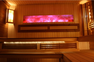 Абажур угловой Гималайская соль 3 плитки