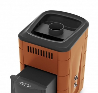 Печь для бани Термофор Компакт 2017 Carbon ДА ТО терракота