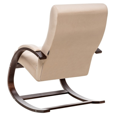 Кресло-качалка Leset Милано орех текстура Velur V18