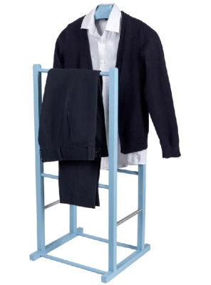 Вешалка костюмная В 28Н голубой 