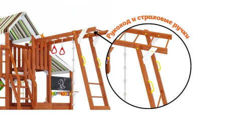 Детская площадка для дачи Савушка TooSun 14 салатовый