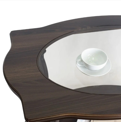 Стол журнальный Берже 3С темно-коричневый 