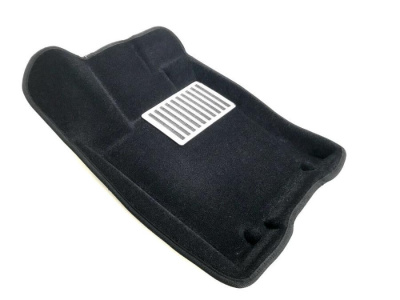 Коврики салона текстильные 3D KIA Mohave Lux (черные)