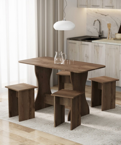 Обеденная группа Остин СН-130 дуб экспрессив бронзовый 