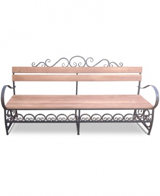 Лавка с элементами ковки ЛК-1 2,0 м