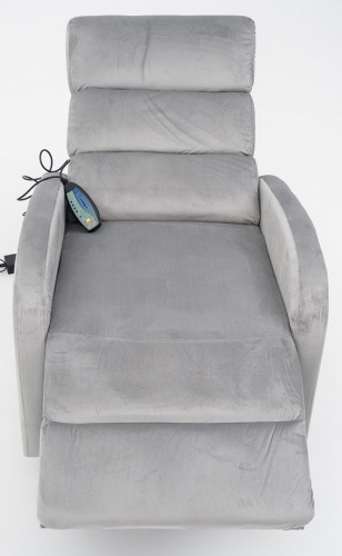 Кресло вибромассажное CALVIANO 2165 серый 