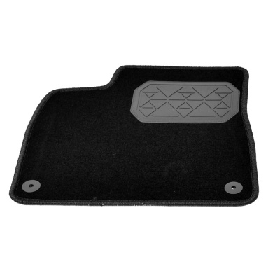 Коврики салона текстильные Audi Q7 2015 черные