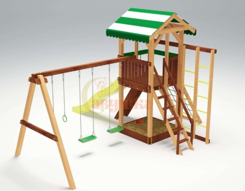 Детская спортивная площадка для дачи Савушка 4 Cезона 4