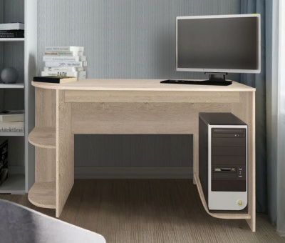 Стол компьютерный Смарт СН-110.07 дуб экспрессив песочный 