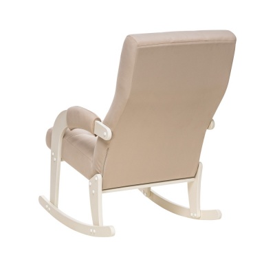 Кресло-качалка Leset Спринг слоновая кость Velur V18