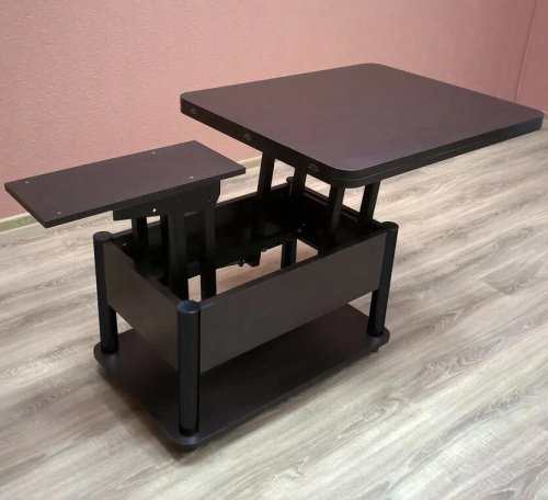 Стол-трансформер Джокер венге темный черный 