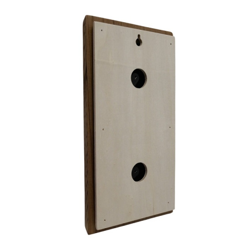 Термогигрометр EVEREST вертикаль кедр (TG-01 black)